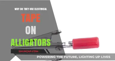 Why Electrical Tape on Alligators? Uncovering the Surprising Reason