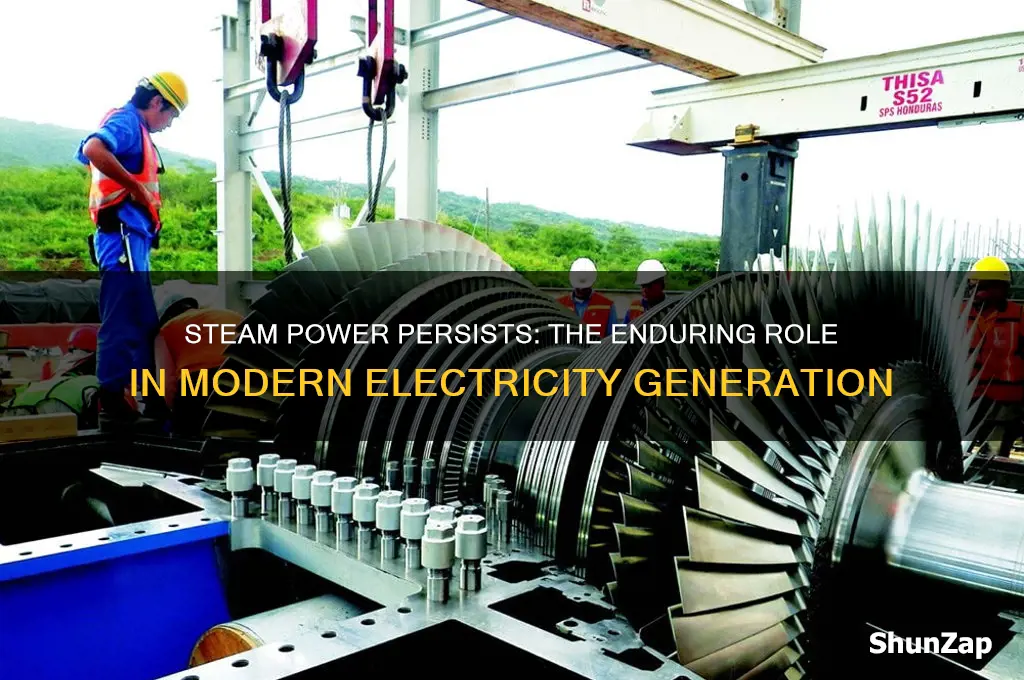 why do we still use steam for electricity