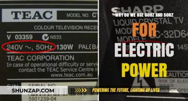 Unraveling the Mystery: Why 60Hz and 50Hz Power Frequencies Dominate
