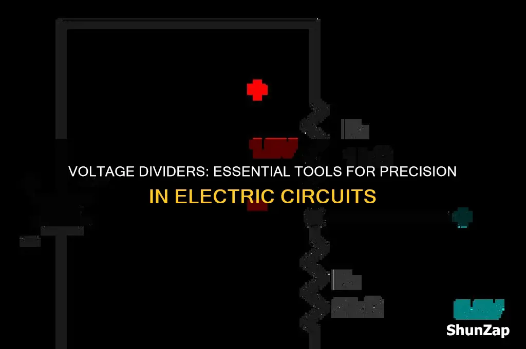 why do we use voltage dividers in an electric circuit