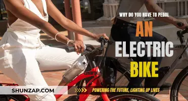 Electric Bikes: Pedaling Required, But Why?