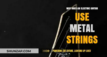 Why Electric Guitars Use Metal Strings: Unveiling the Sonic Science
