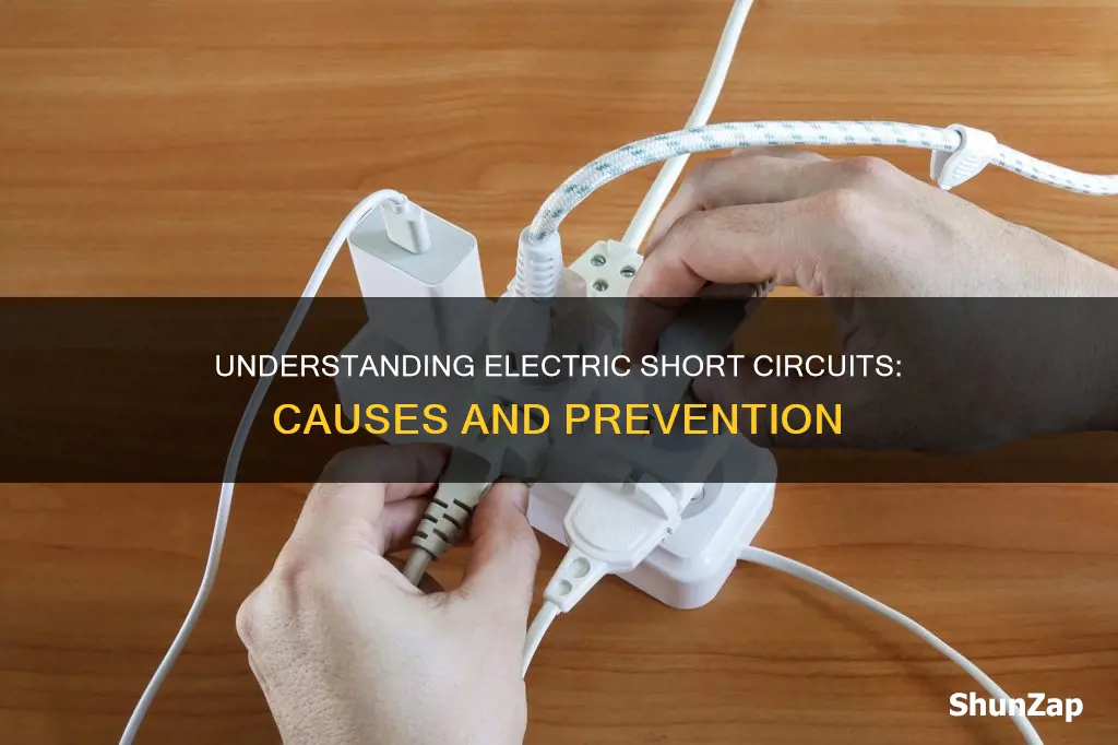 why does an electric short circuit occur