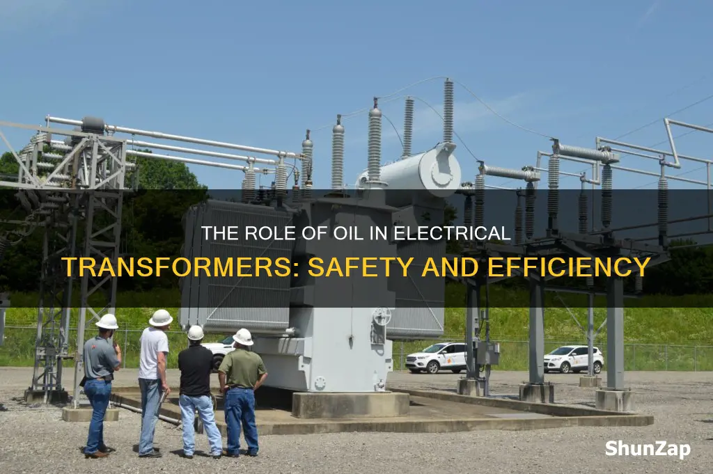 why does an electrical trasfformer have oil