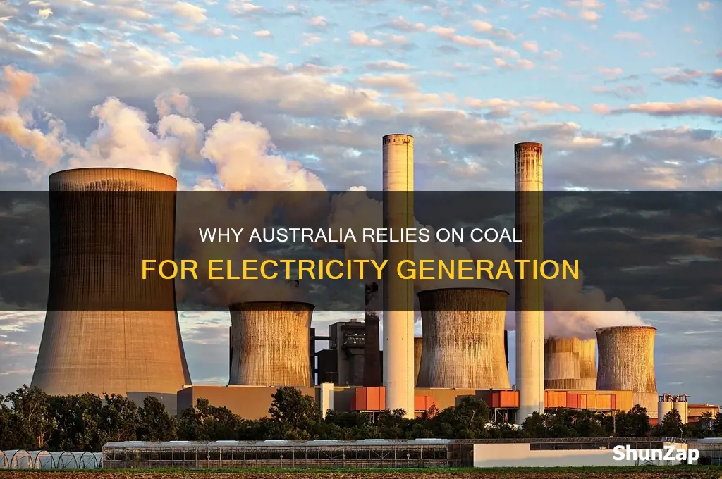 why does australia use coal for electricity