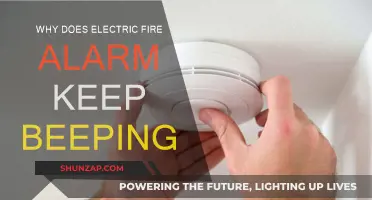 Troubleshooting a Beeping Fire Alarm: Electric Malfunction