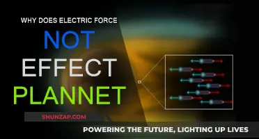 Electric Force: Why Planets Remain Unscathed