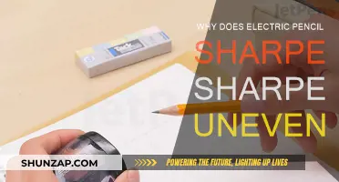 Electric Pencil Sharpener: Uneven Sharpening, Why?