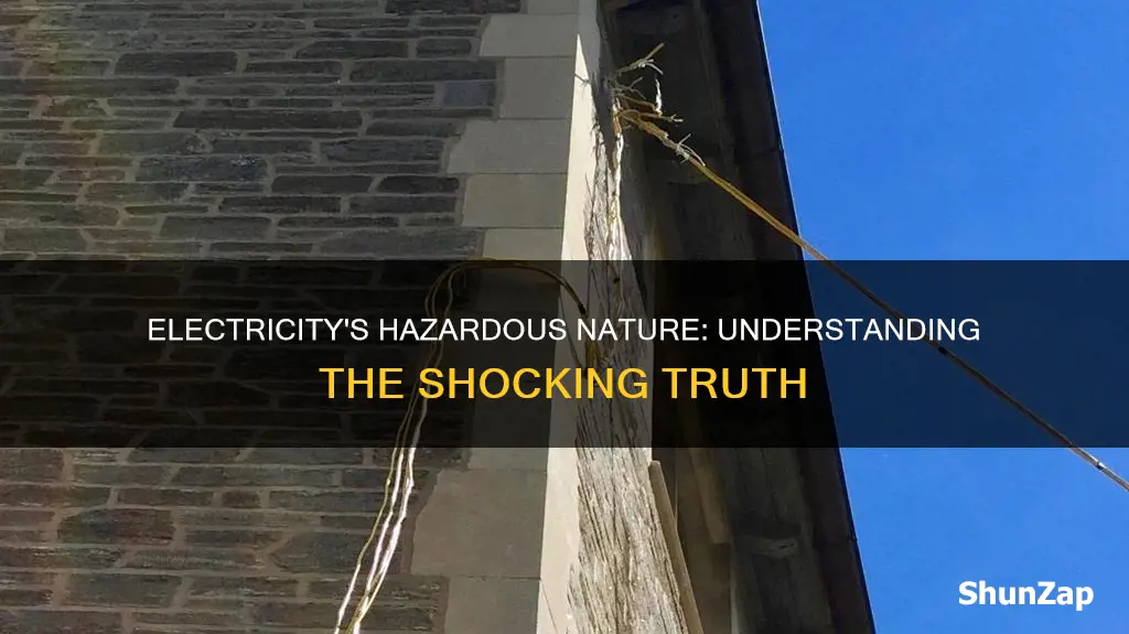 why does electricity become hazardous to humans