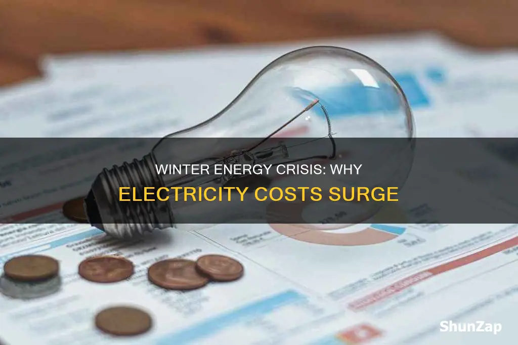 why does electricity go up in winter