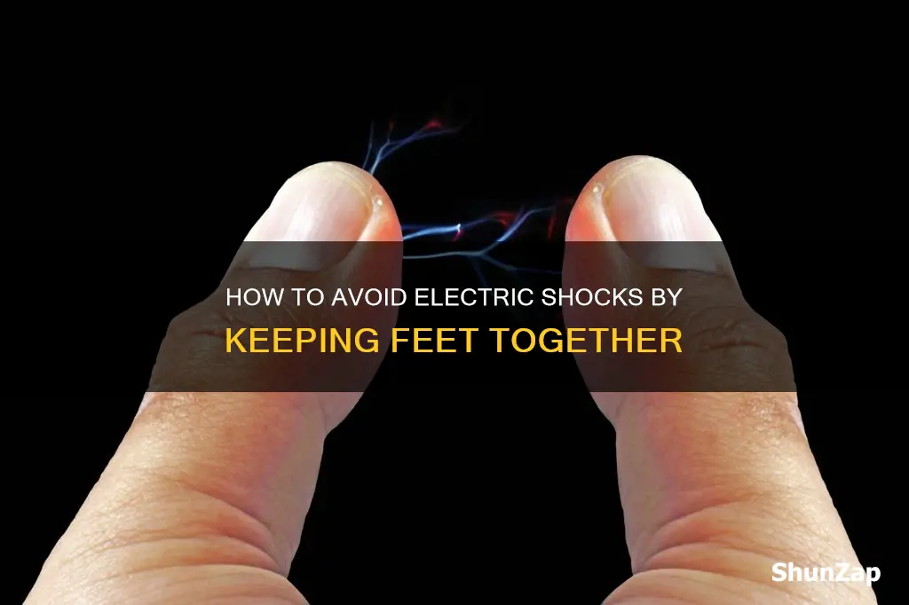why does keep feet together doesnt electric