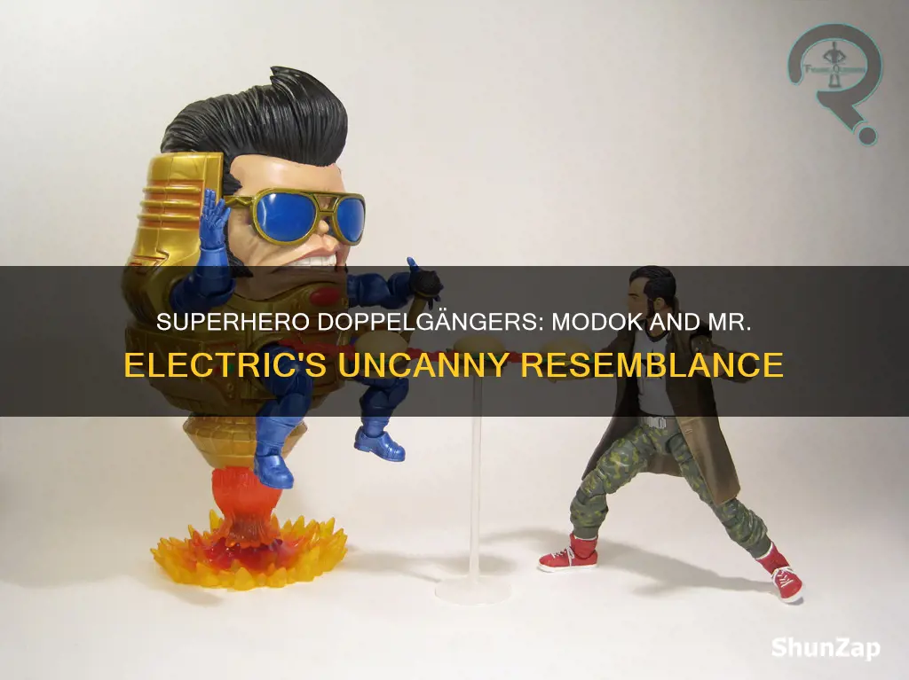 why does modok look like mr electric