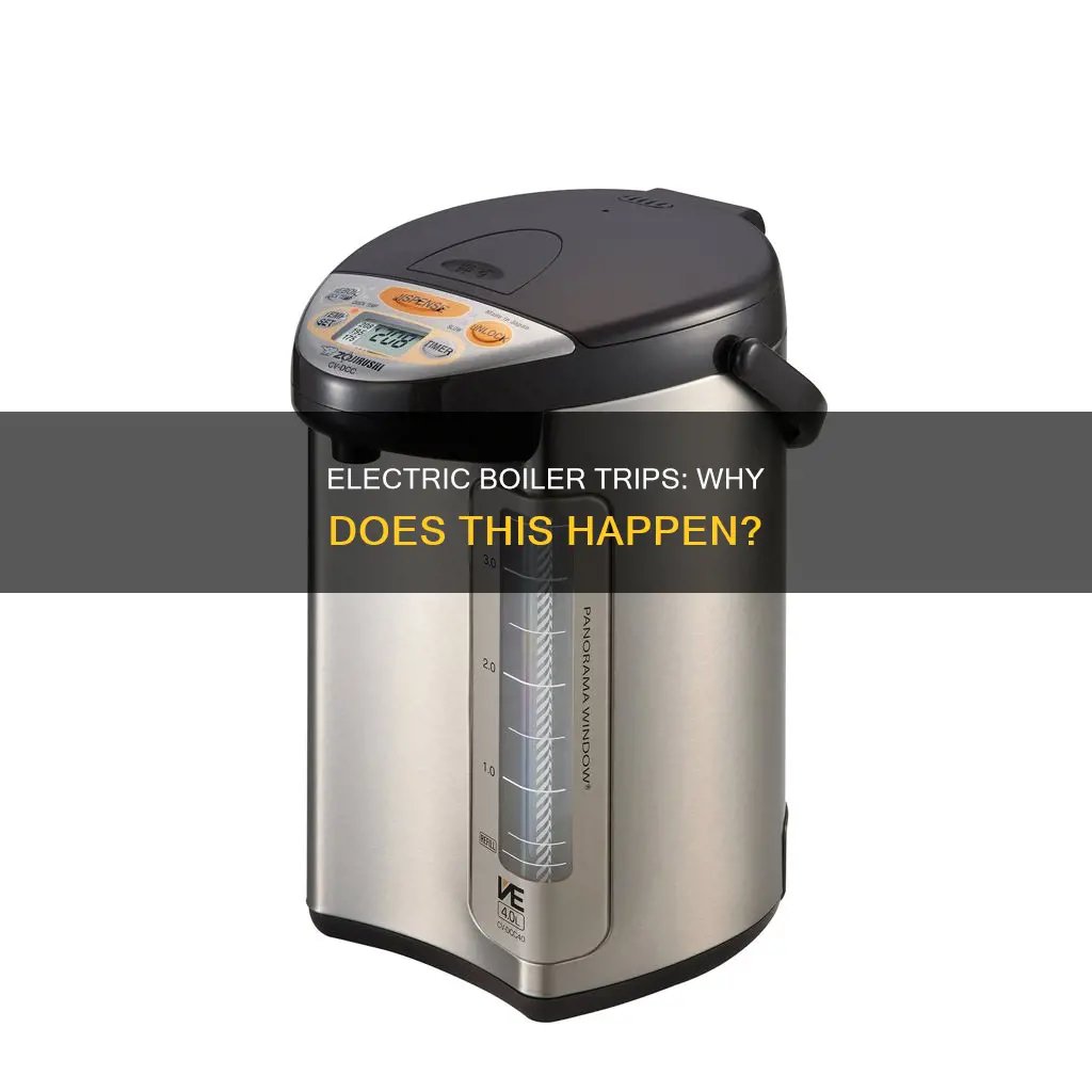 why does my boiler trip my electric