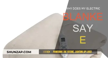 Electric Blanket Safety: 'E' Warning Explained