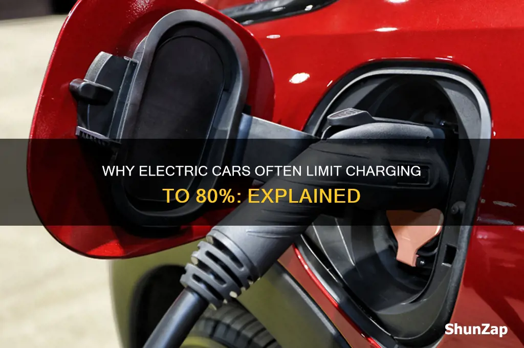 why does my electric car only charge to 80