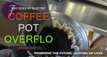 Electric Coffee Pot Overflow: What's the Reason?