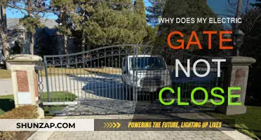 Electric Gate Won't Close: Troubleshooting Guide