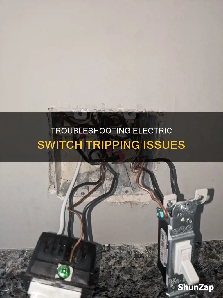 why does my electric switch keep tripping