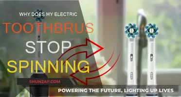 Electric Toothbrush Conundrum: Why Do the Spins Stop?