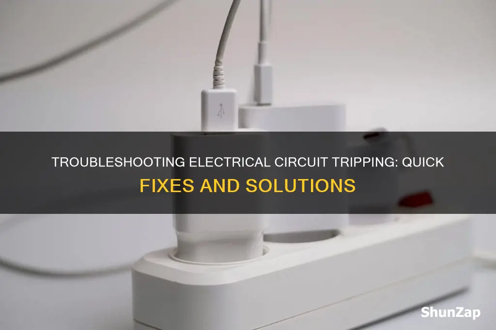 why does my electrical circuit keep tripping