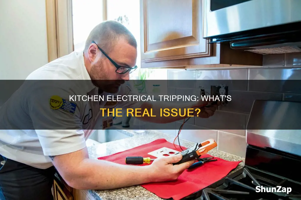 why does my kitchen electric keep tripping
