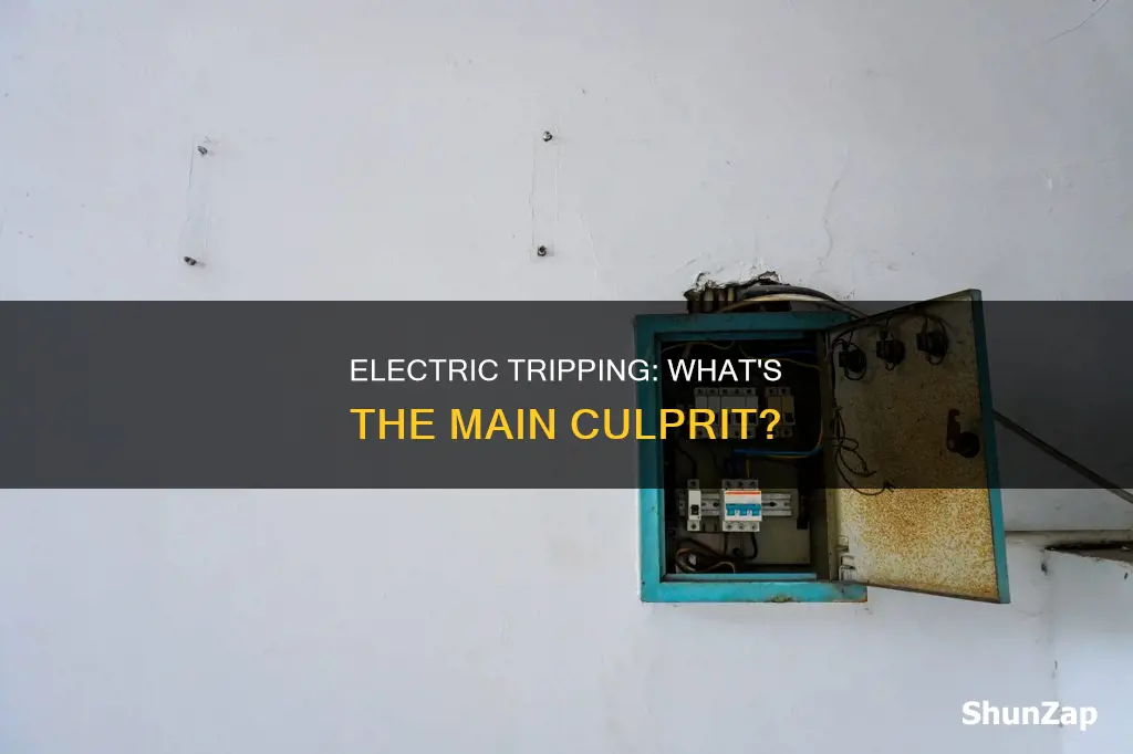 why does my main electric keep tripping