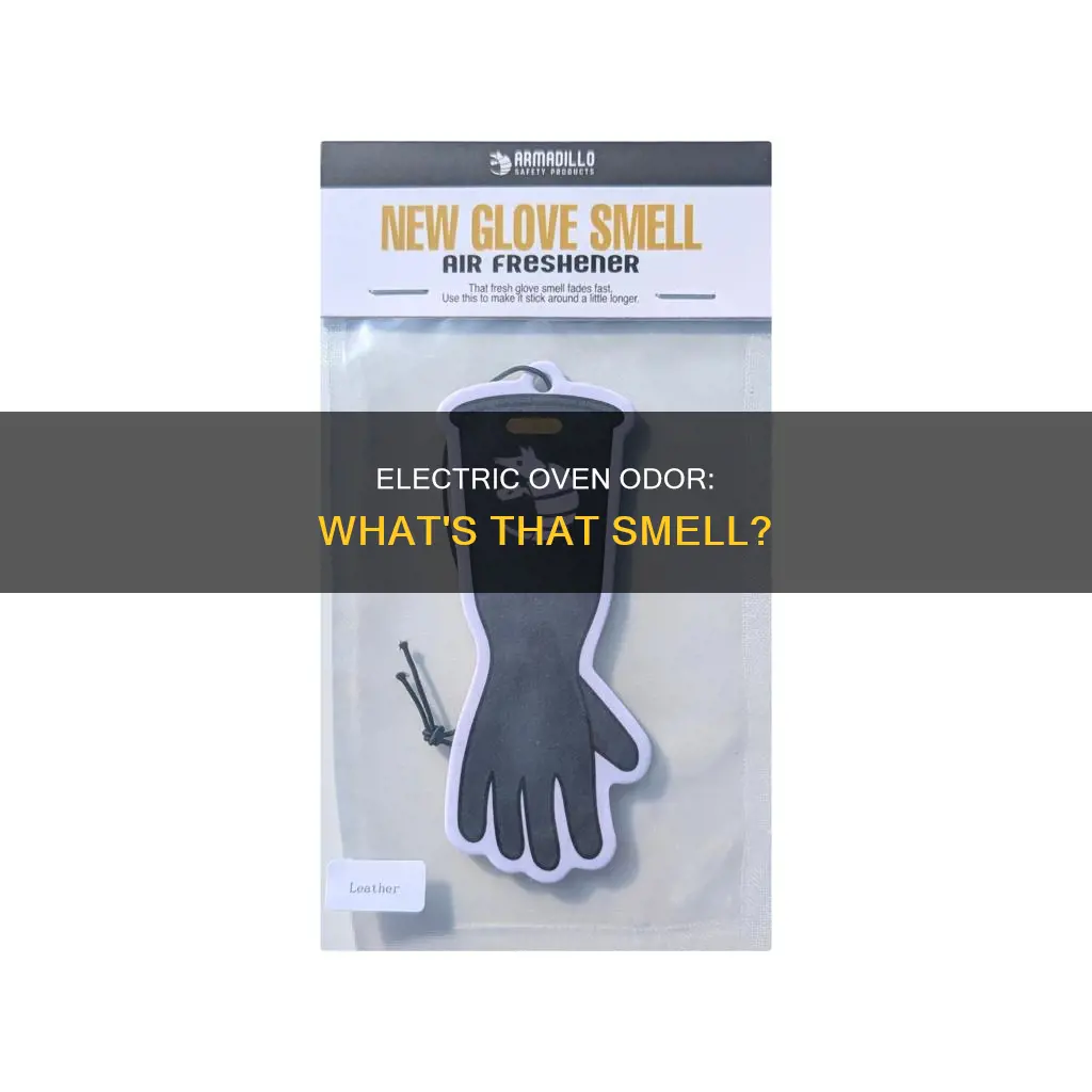 why does my new electric oven smell