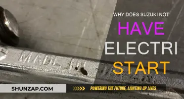 The Suzuki Conundrum: Electric Start Absence Explained