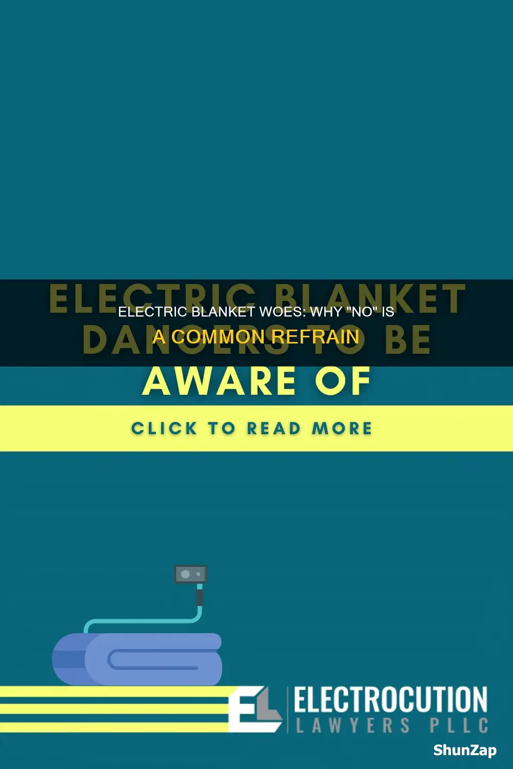 why does this electric blanket say no