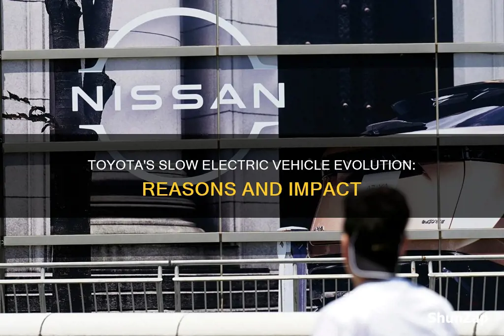 why does toyota fall behind in electric vehicles