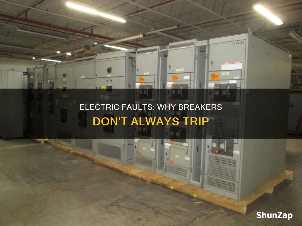why doesnt faulty electric trip the breaker