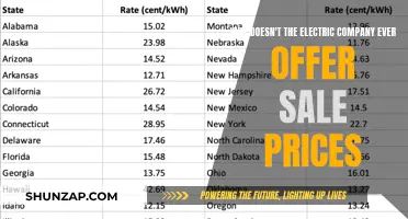 Electric Company Sales: Where Are the Discounts?