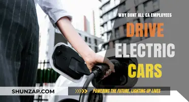 Why Don't All CA Employees Drive Electric Cars?