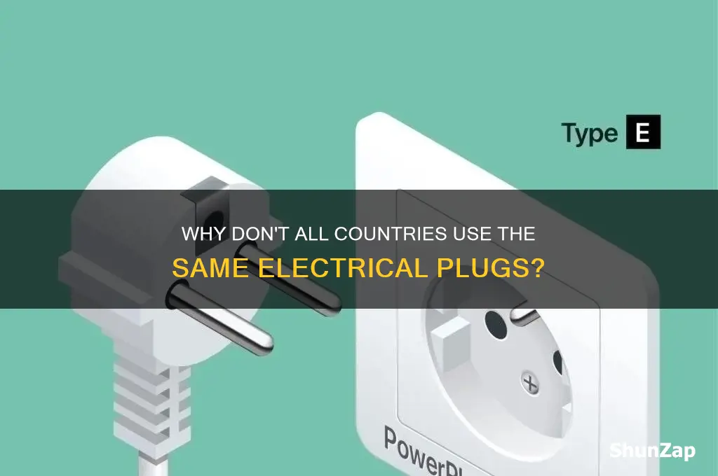 why dont all countries use the same electrical plugs
