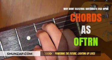 Why Electric Guitarists Rarely Use Open Chords: Exploring the Reasons