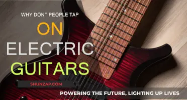 Exploring the Lack of Tapping Technique in Electric Guitars