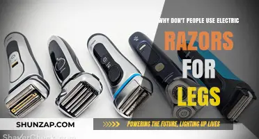 Why Electric Razors Aren't Popular for Leg Shaving: Exploring the Reasons