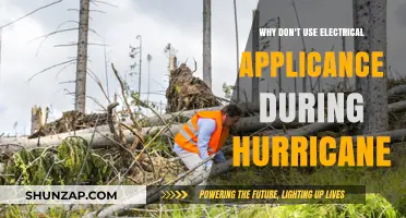 Stay Safe: Avoid Electrical Appliances During Hurricanes to Prevent Hazards