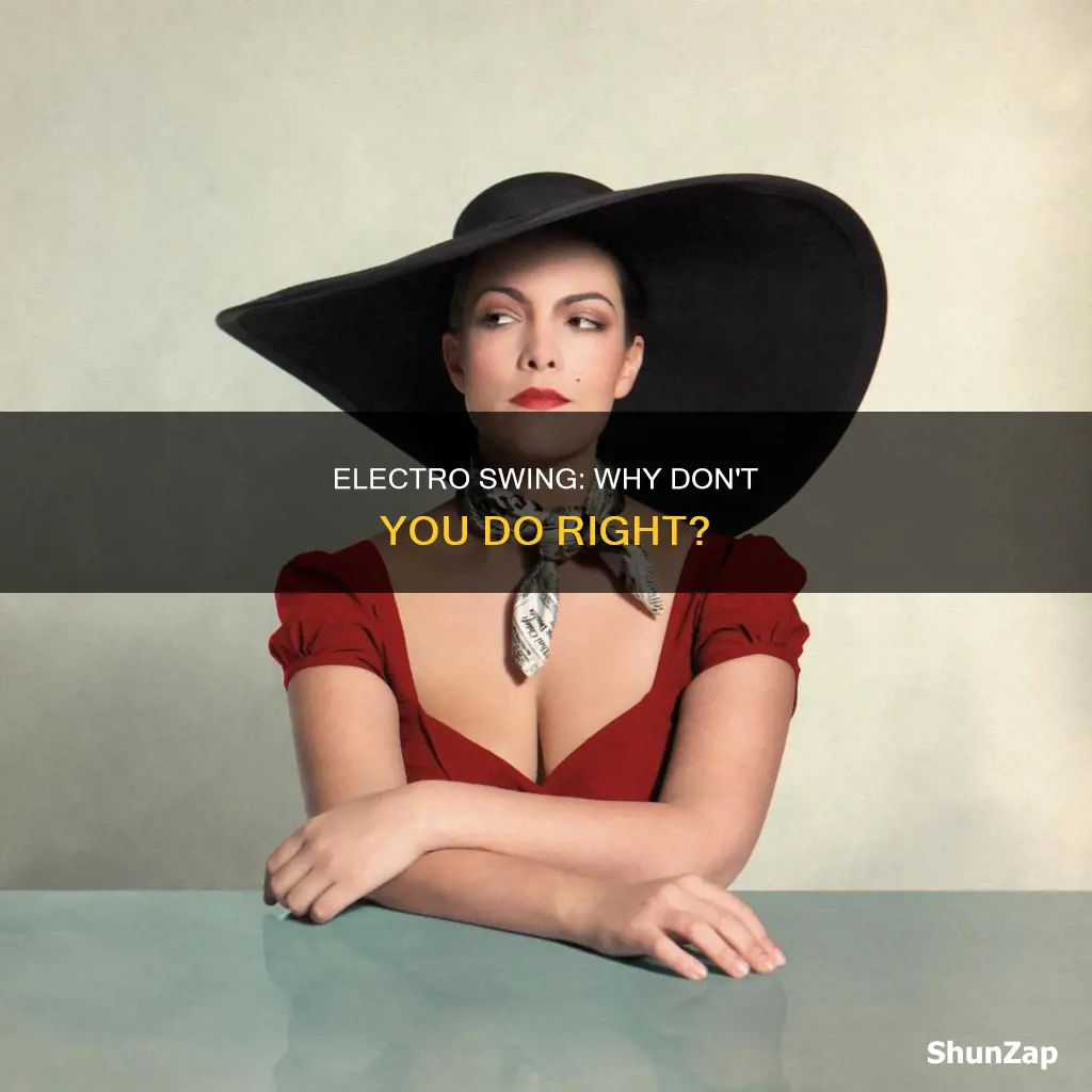 why dont you do right electro swing