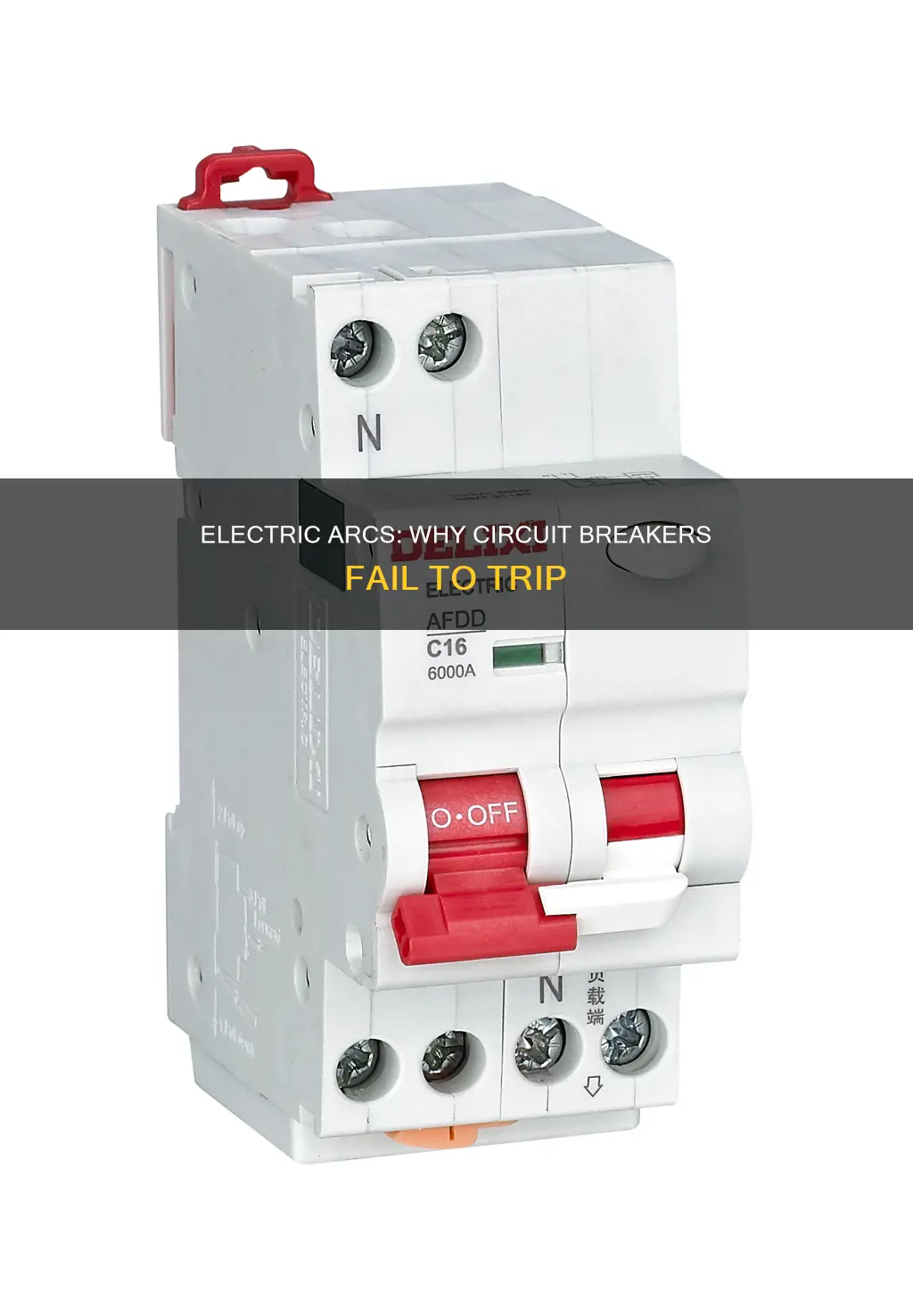 why electric arc doesnt trip circuit breaker