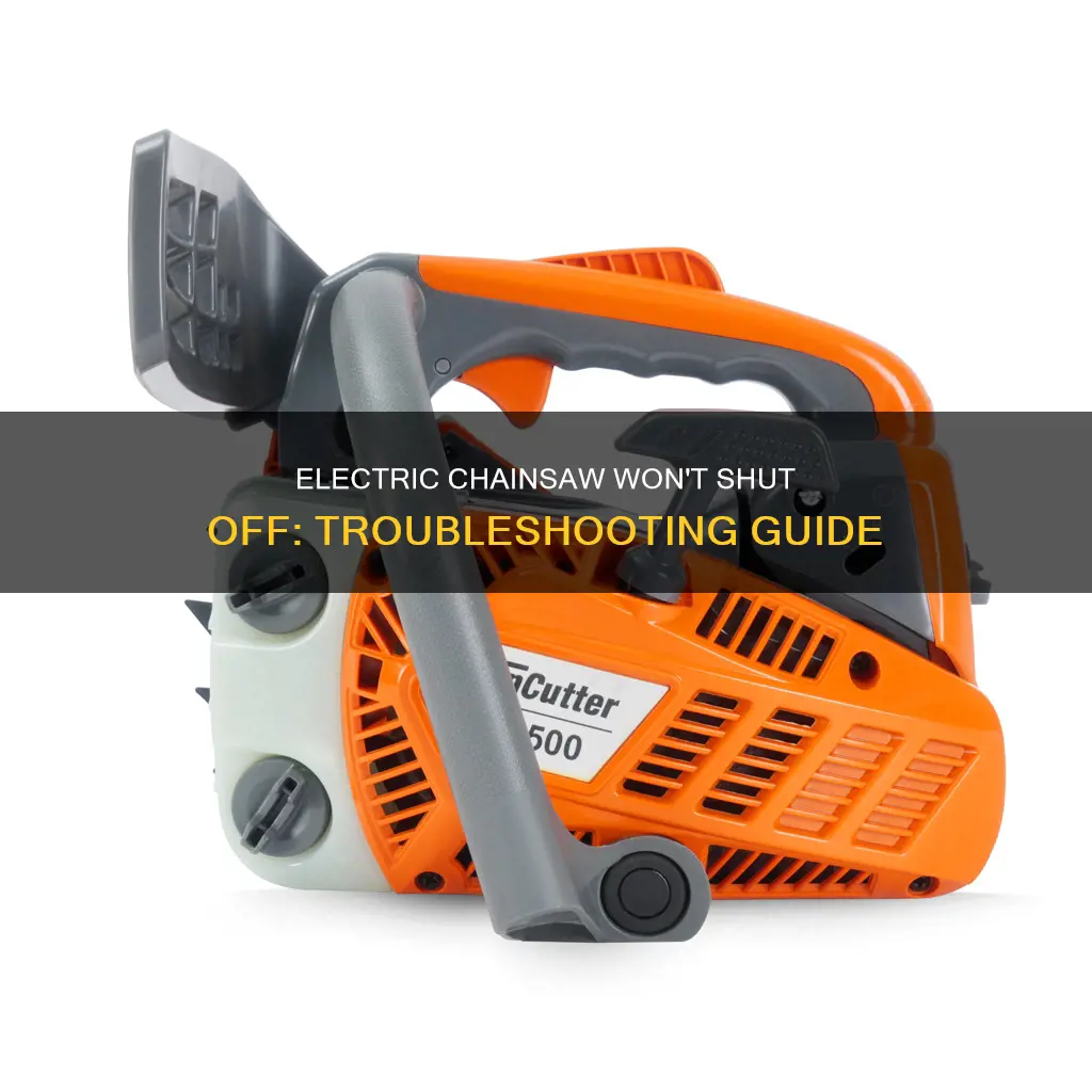why electric chainsaw doesn