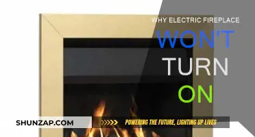 Troubleshooting an Electric Fireplace That Won't Turn On