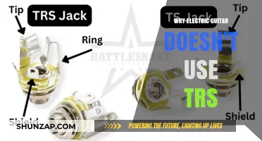 Why Electric Guitars Prefer TS Over TRS Jacks: Explained