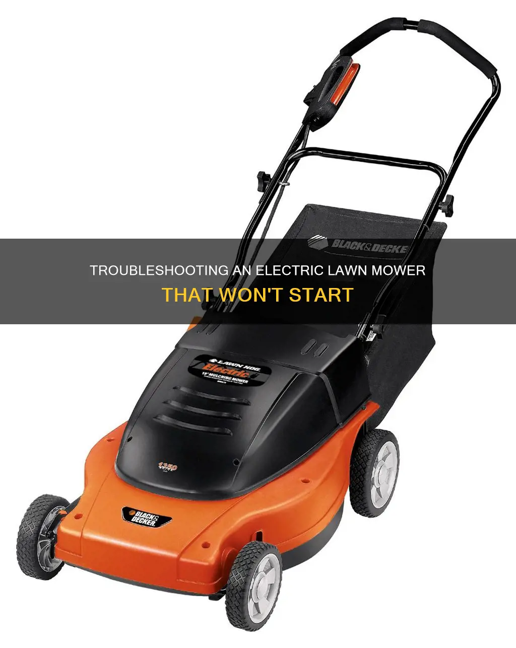 why electric lawn mower won