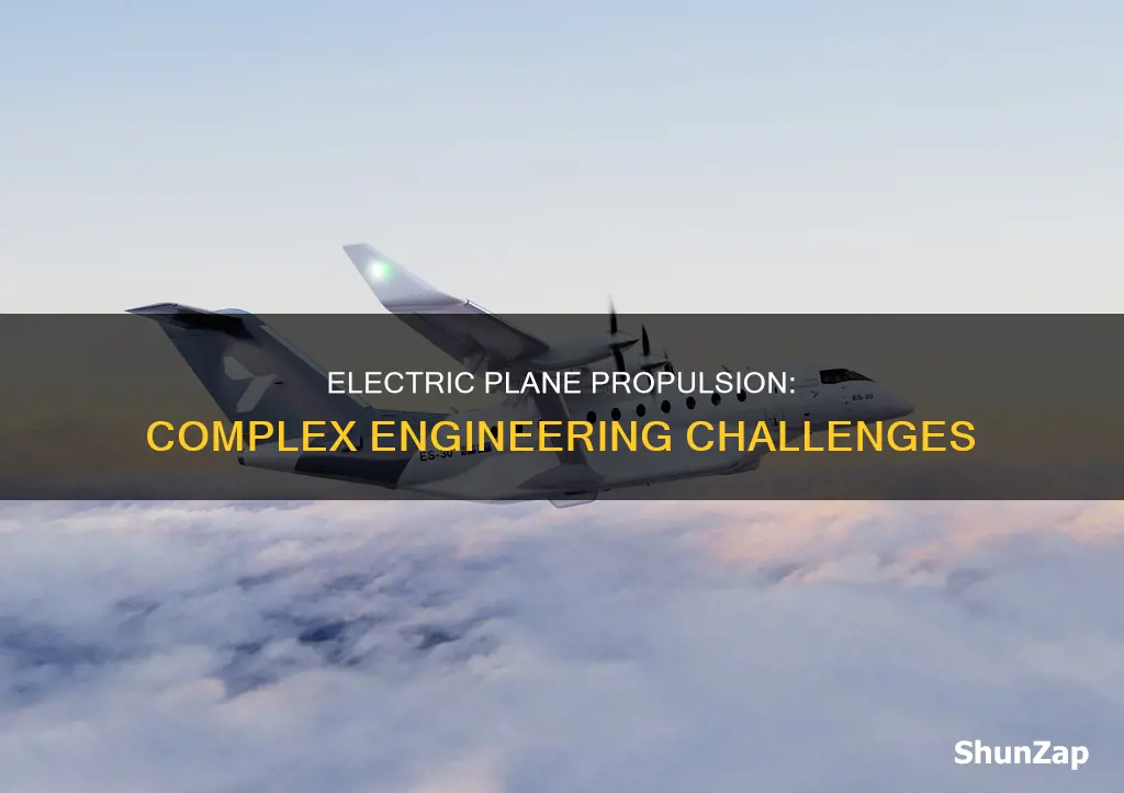 why electric propulsion for planes is hard