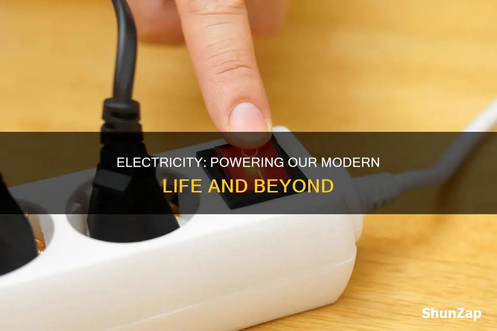 why electricity is important in modern life