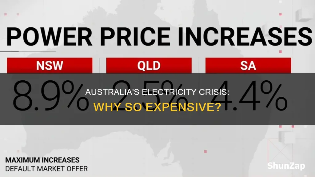 why electricity is so expensive in australia