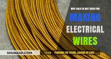 Why Gold Isn't the Go-To Choice for Electrical Wiring