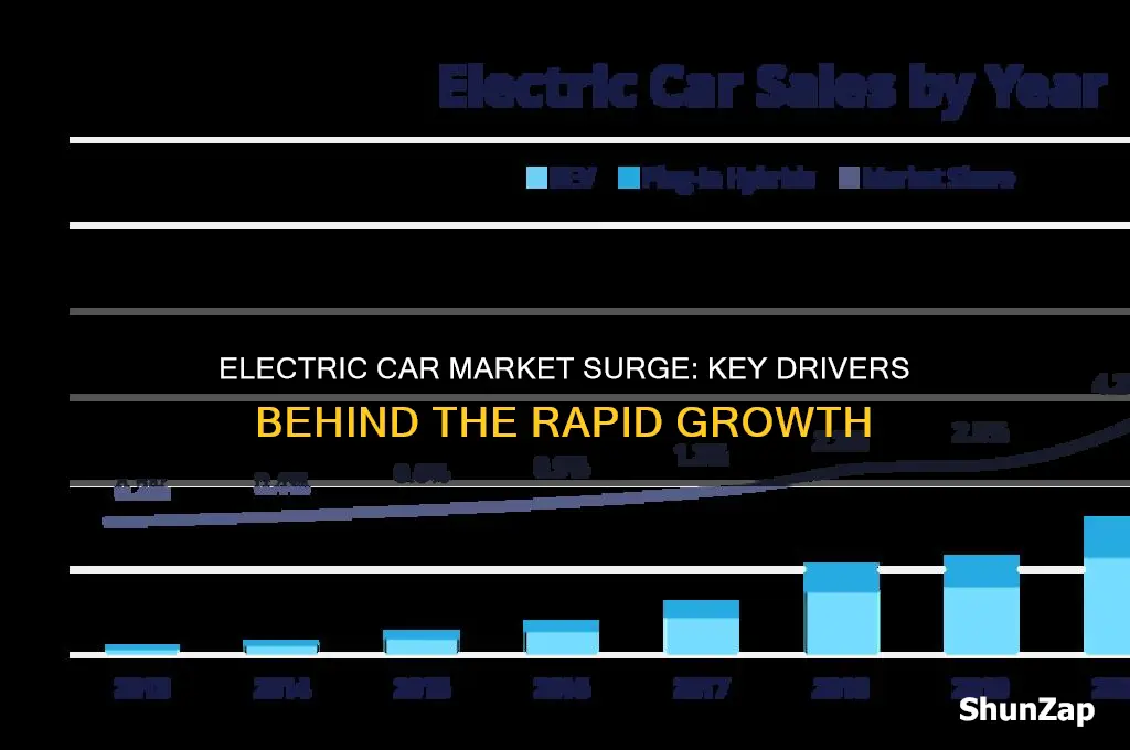 why has the market for electric cars gone up