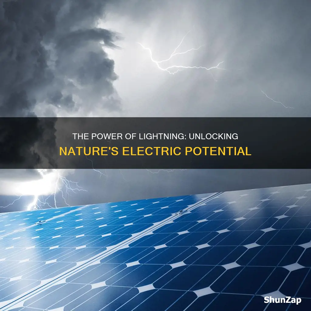 why havnet we harnnessed lighting for electricity